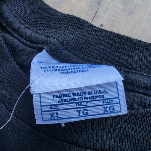 NWT Nickelback The Long Road 2004 Tour Graphic Band T-Shirt Black – Men’s XL - Picture 4 of 7